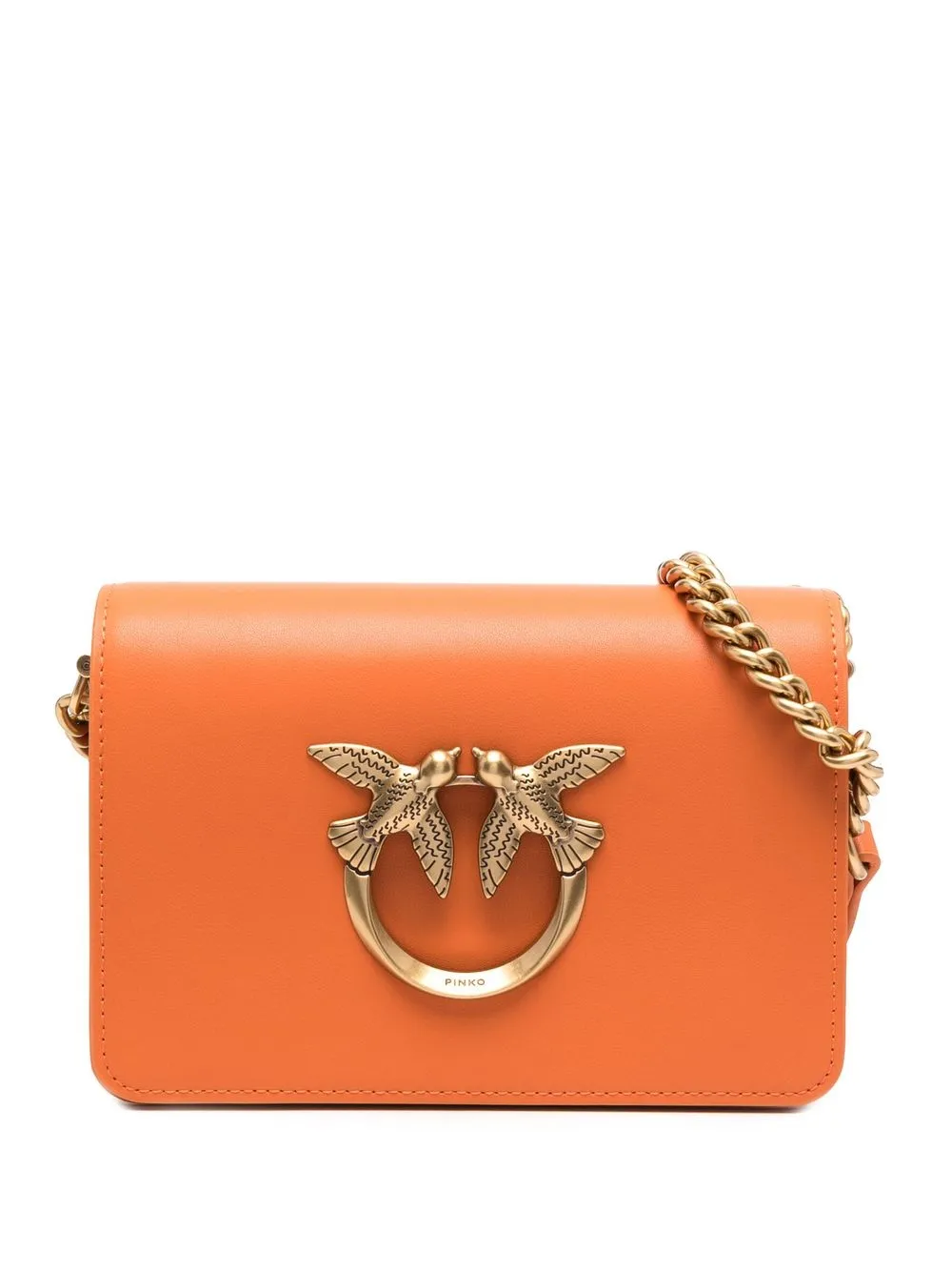 

PINKO bolsa crossbody Lady Love - Naranja