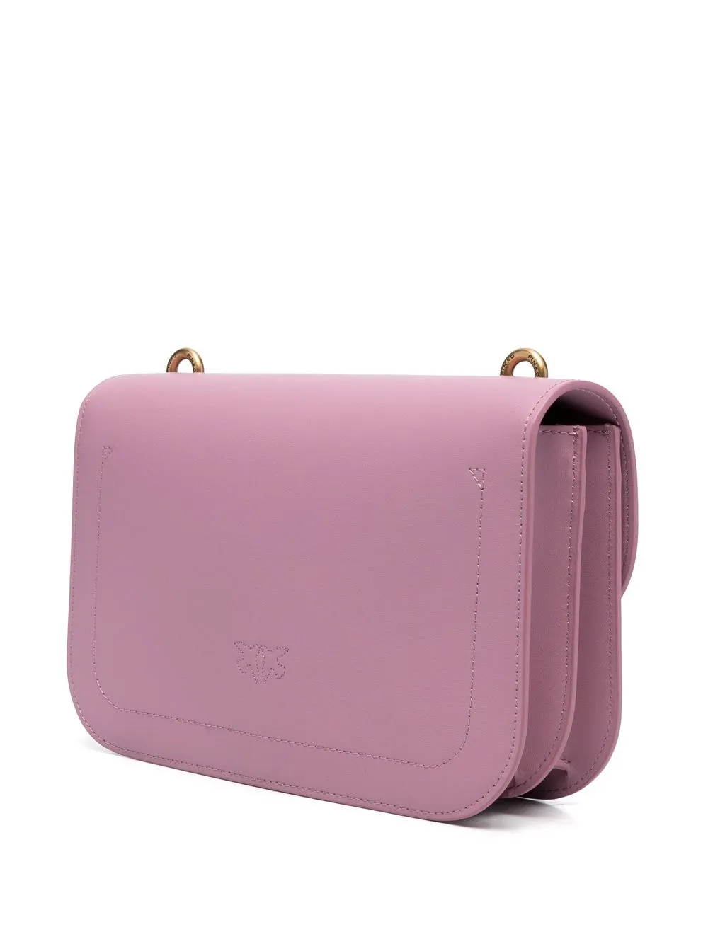 PINKO Love Icon Leather Crossbody Bag - Farfetch