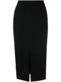PINKO split front midi skirt - Black