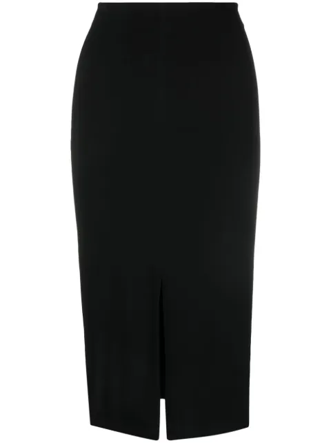 PINKO split front midi skirt