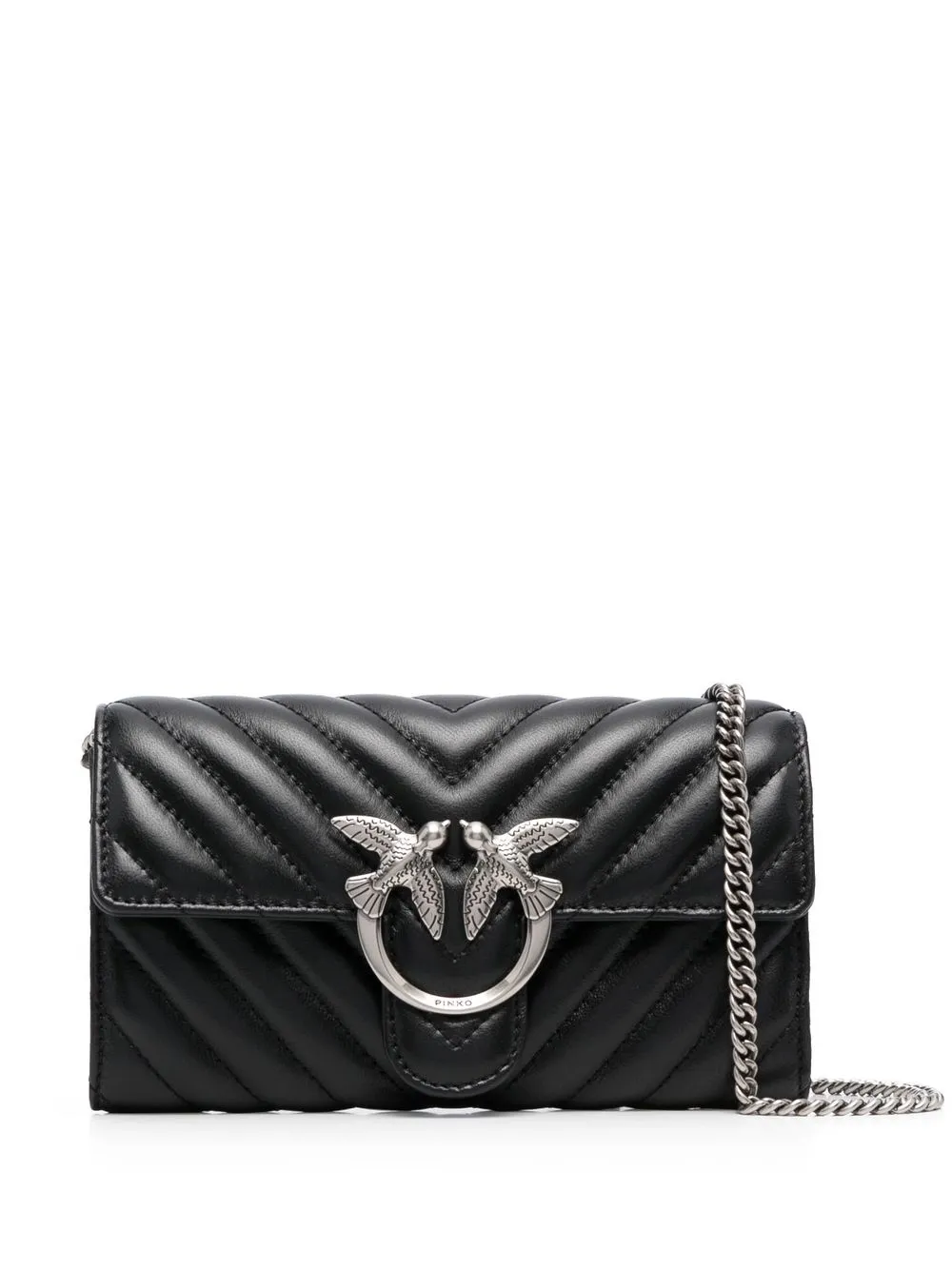 

PINKO bolsa de hombro capitonada - Negro