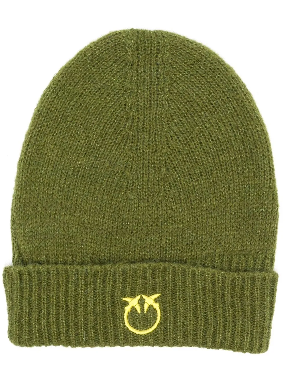 

PINKO gorro con logo estampado - Verde