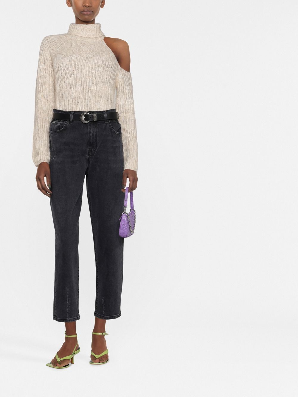 PINKO Straight jeans - Zwart