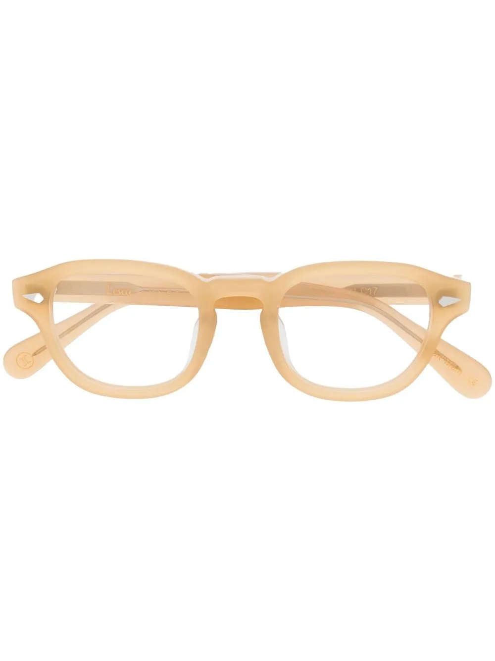 

Lesca Posh square-frame sunglasses - Neutrals