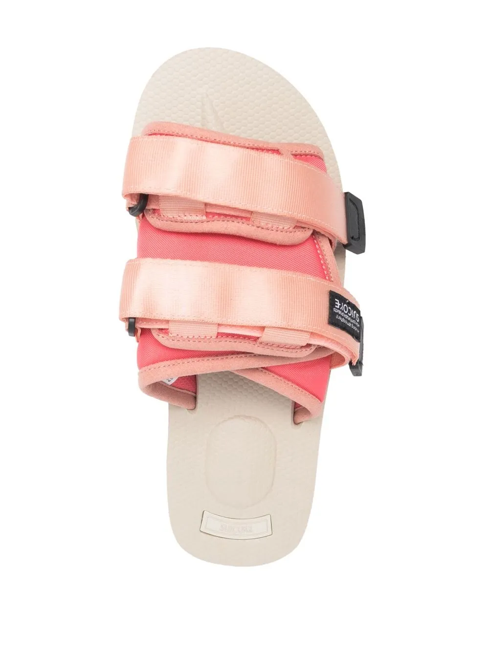 Suicoke Moto Vpo Platform Slides In Pink
