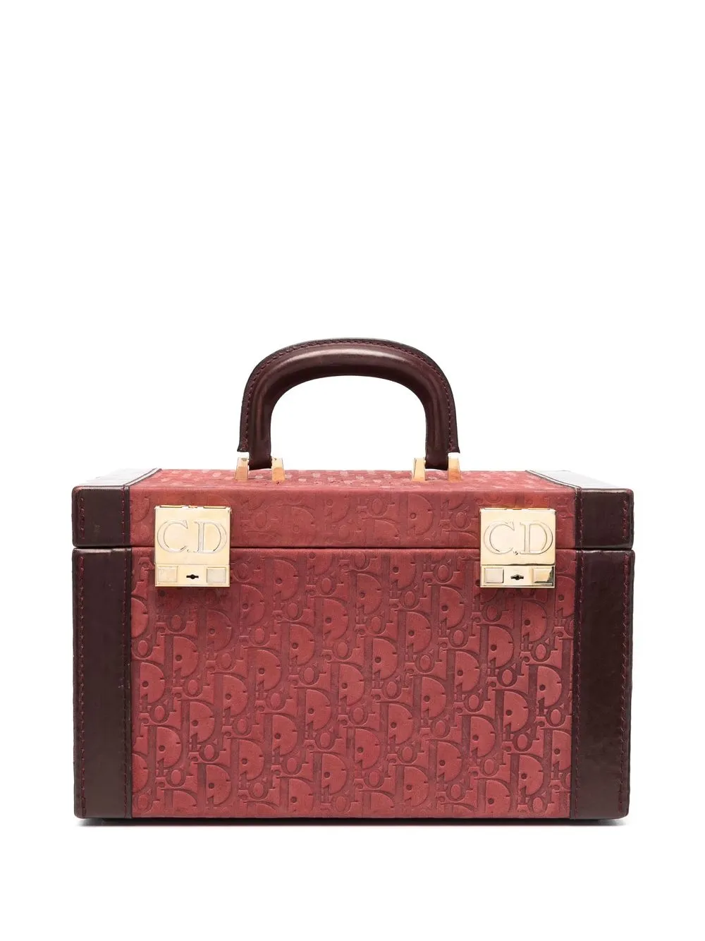 

Christian Dior bolsa de mano Trotter Vanity 1990 pre-owned - Rojo