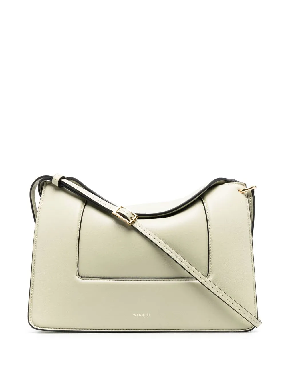 Wandler Penelope Calfskin Shoulder Bag In Green