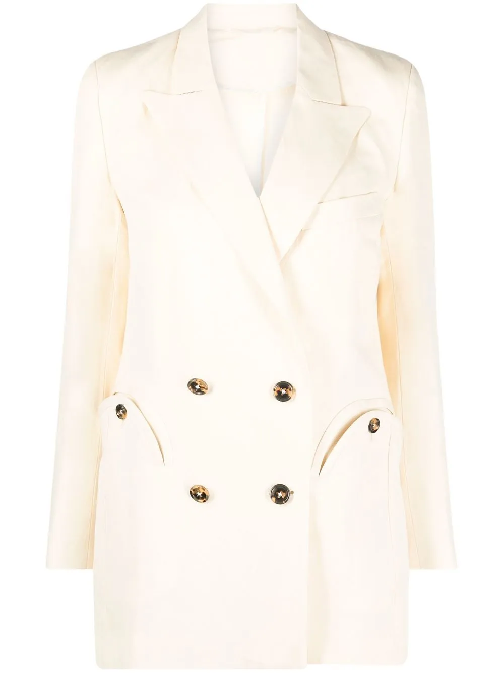 

Blazé Milano Savannah double-breasted blazer - Neutrals