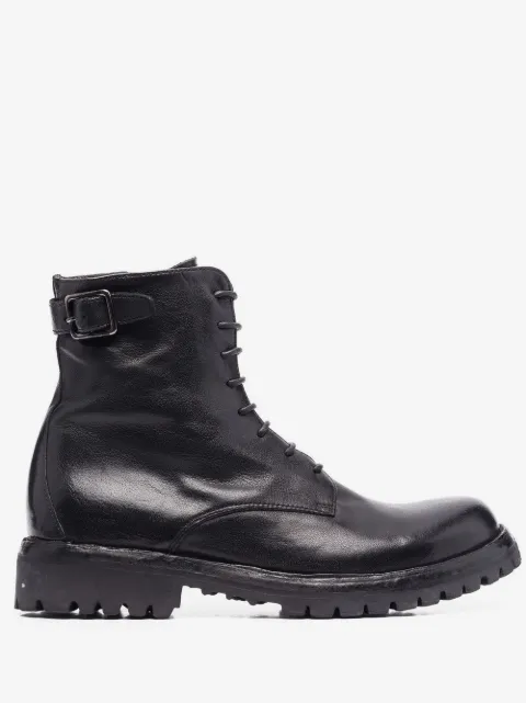 Officine Creative Loraine lace-up fastening boots