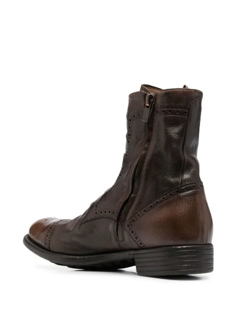 Officine Creative ankle lace up boots OCDCAXT023IGNDED222 - 2