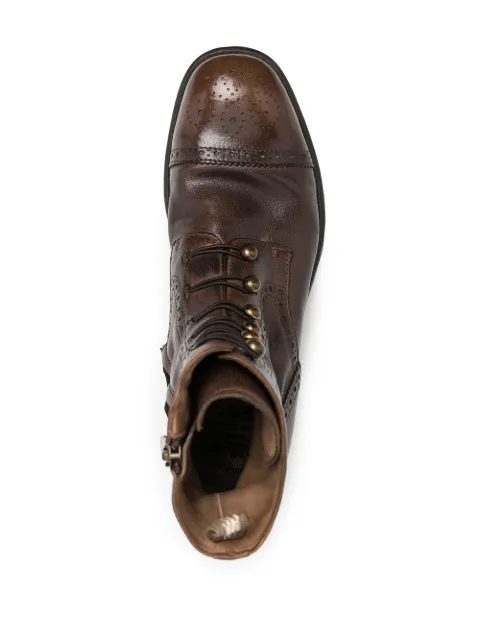 Officine Creative ankle lace up boots OCDCAXT023IGNDED222 - 3