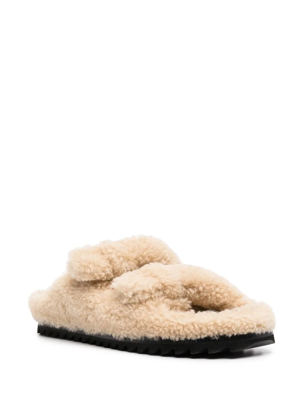 Officine Creative Pelagie lammy sandalen - Beige