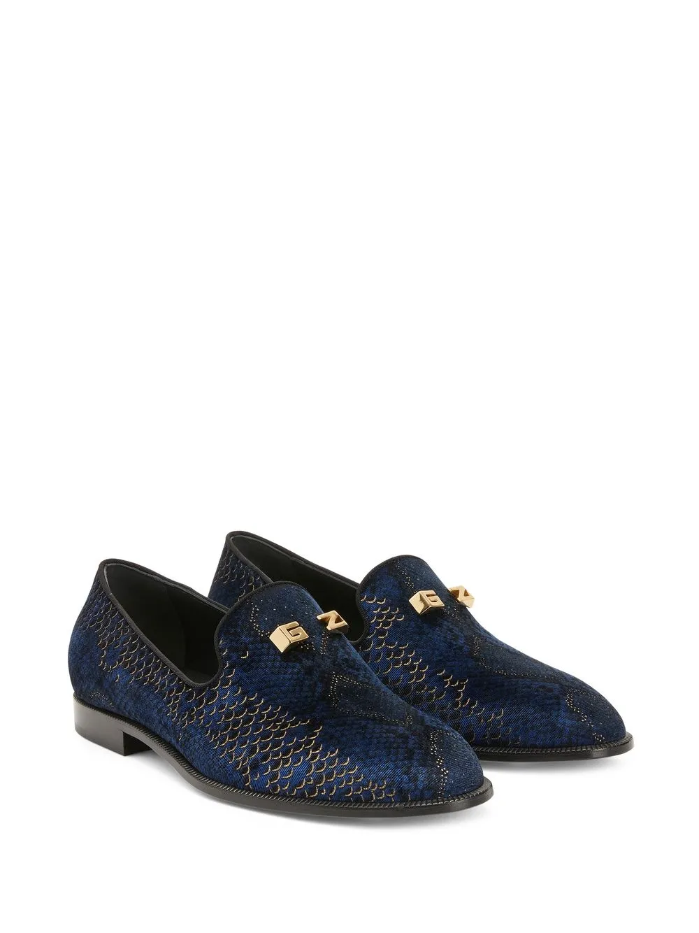 Giuseppe Zanotti Jareth snakeskin-print loafers | Image 2