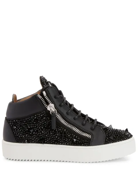 Giuseppe Zanotti Kriss rhinestone-embellished sneakers