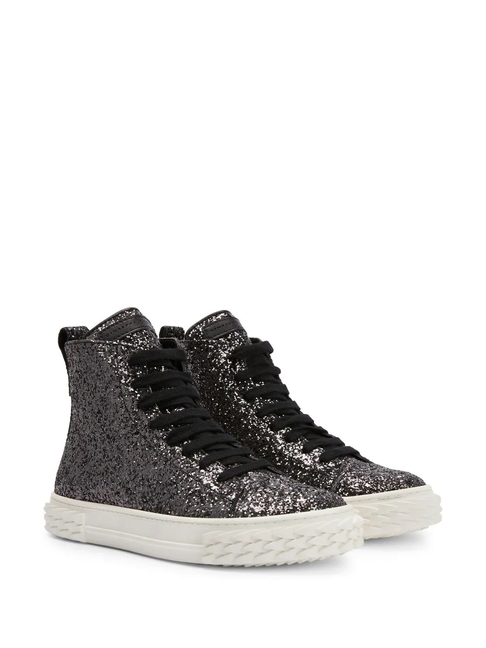 Giuseppe Zanotti Eco-Blabber glitter high-top sneakers | High-Tops | Image 2