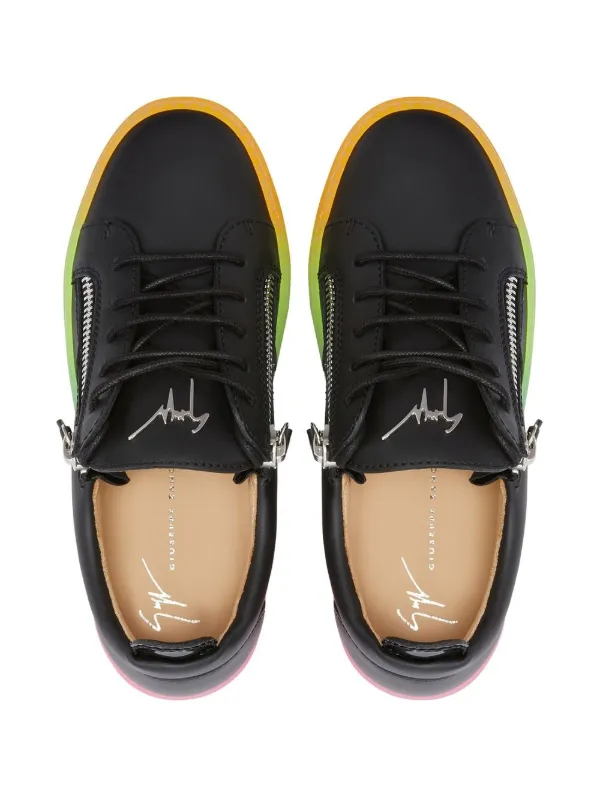 Giuseppe Zanotti Gail low top Sneakers Black FARFETCH CA
