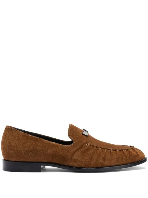 Giuseppe Zanotti Mocassim Jareth de camurça