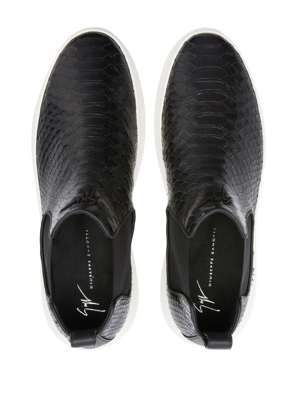 Giuseppe Zanotti Conley high-top slip-on sneakers Black