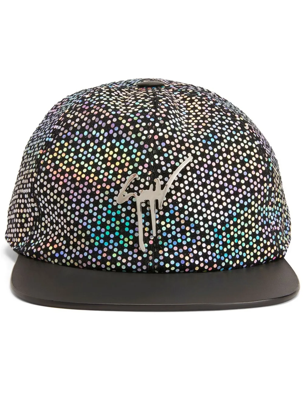 

Giuseppe Zanotti gorra Cohen con lentejuelas - Negro