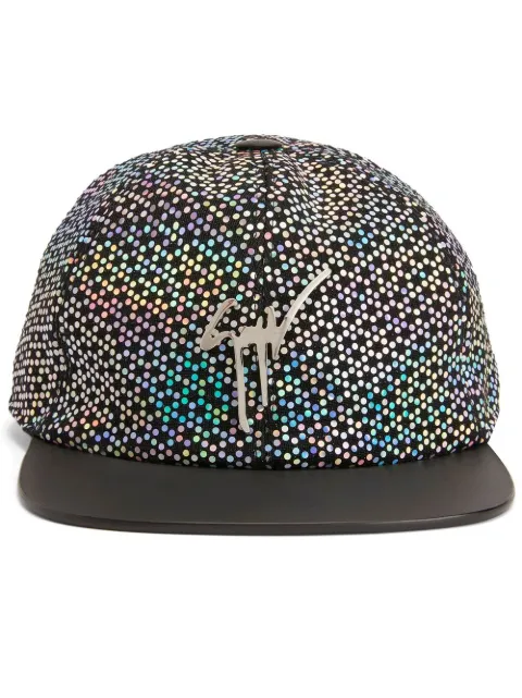Giuseppe Zanotti Cohen sequin-embellished baseball cap