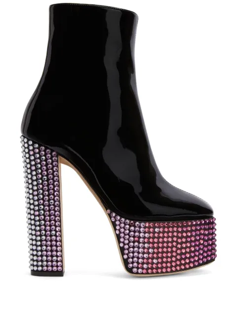 Giuseppe Zanotti botas Morgana Strass con tacón de 150mm