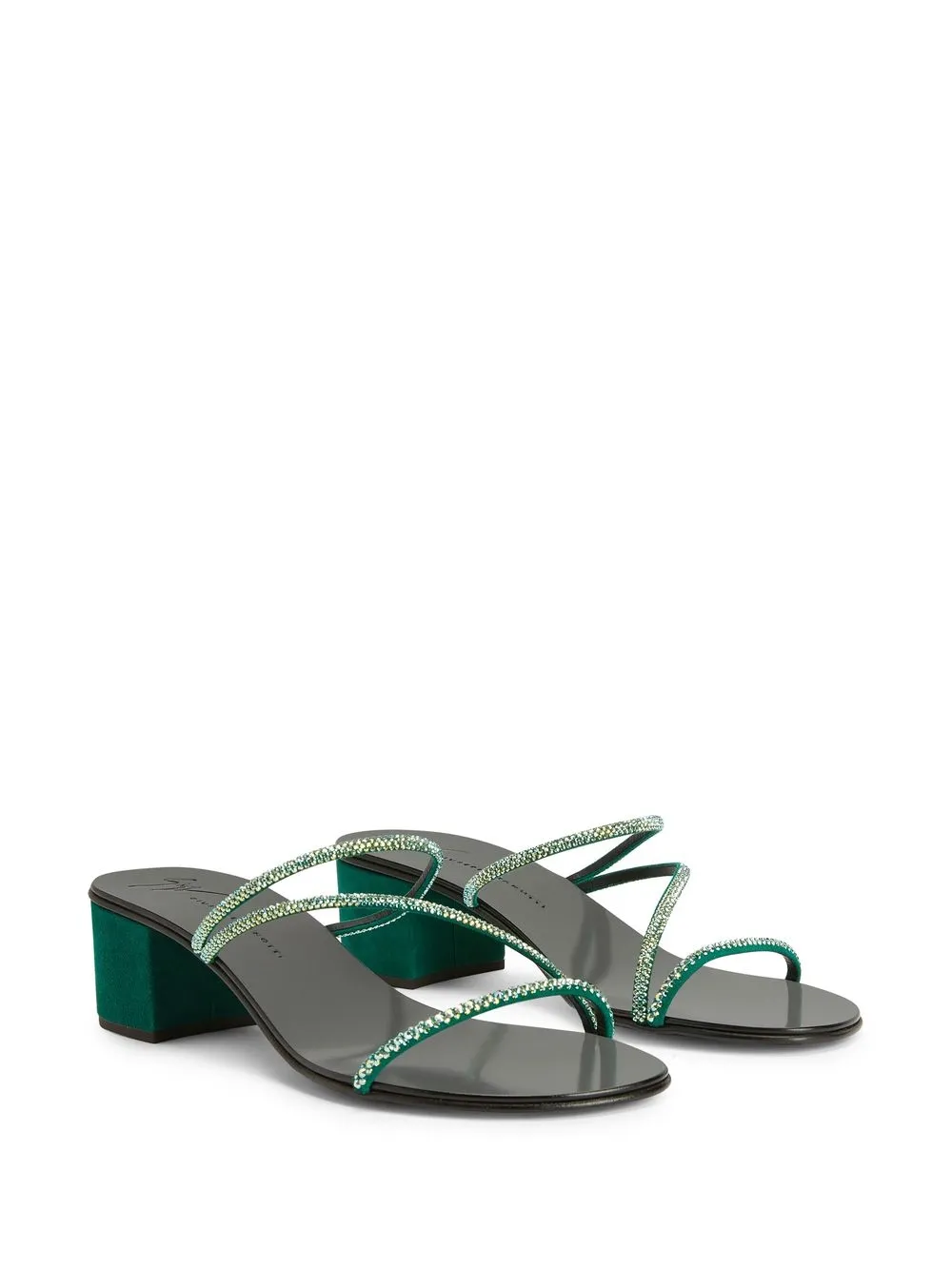 Giuseppe Zanotti Julianne strappy 40mm sandals Green