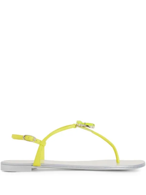 Giuseppe Zanotti Sybella T-bar flip-flops