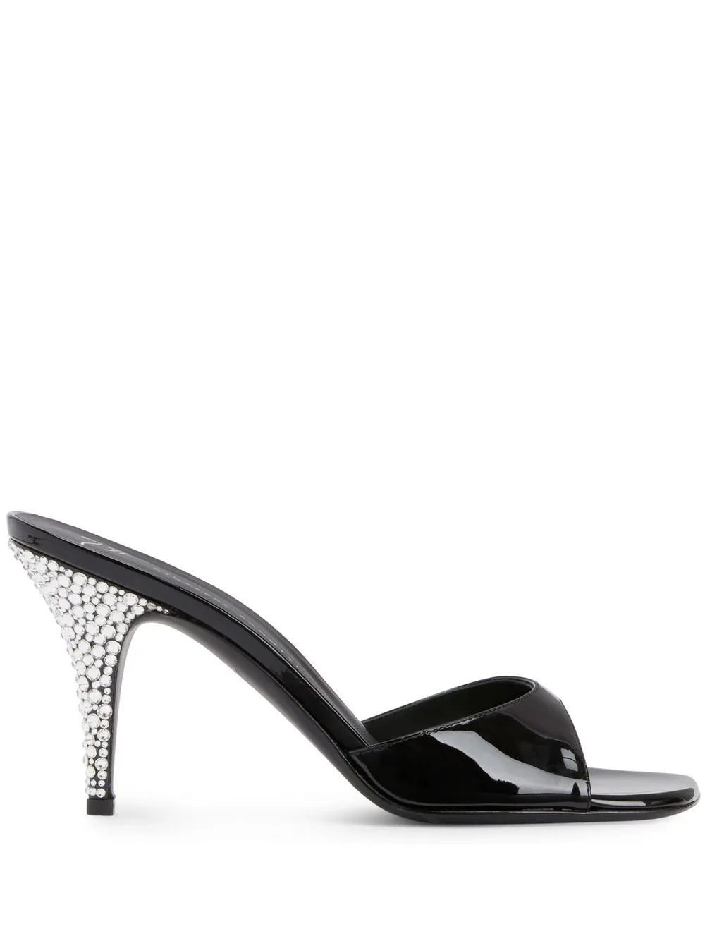 Giuseppe Zanotti Marthe crystal sandals | Black | Image 1