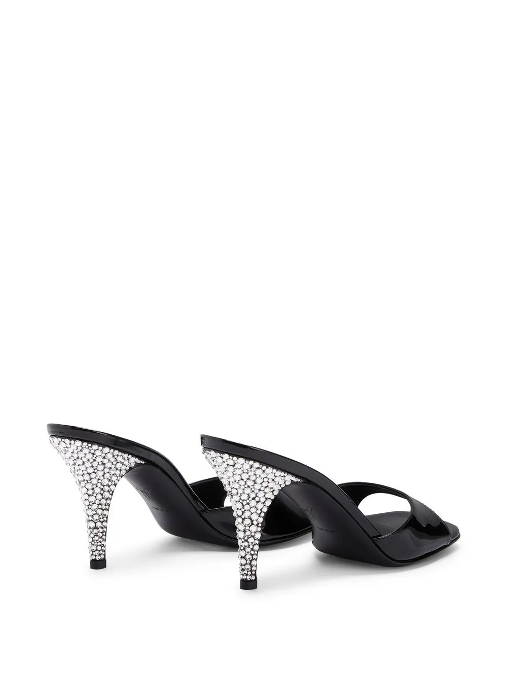 Giuseppe Zanotti Marthe Crystal In Black
