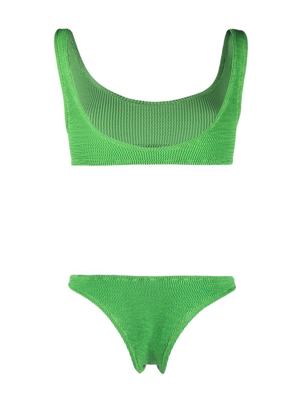 Reina Olga Bikini met gekreukt effect - Groen