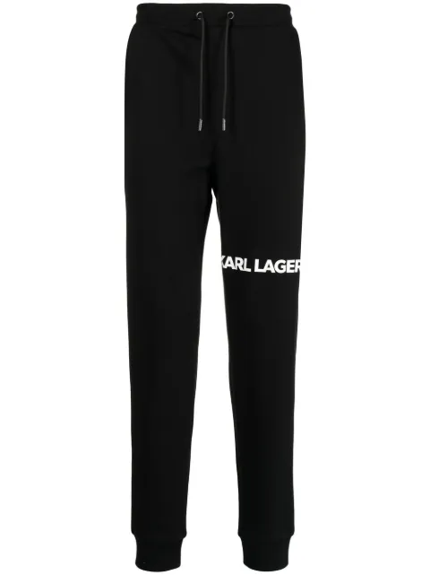 Karl Lagerfeld logo-print track pants