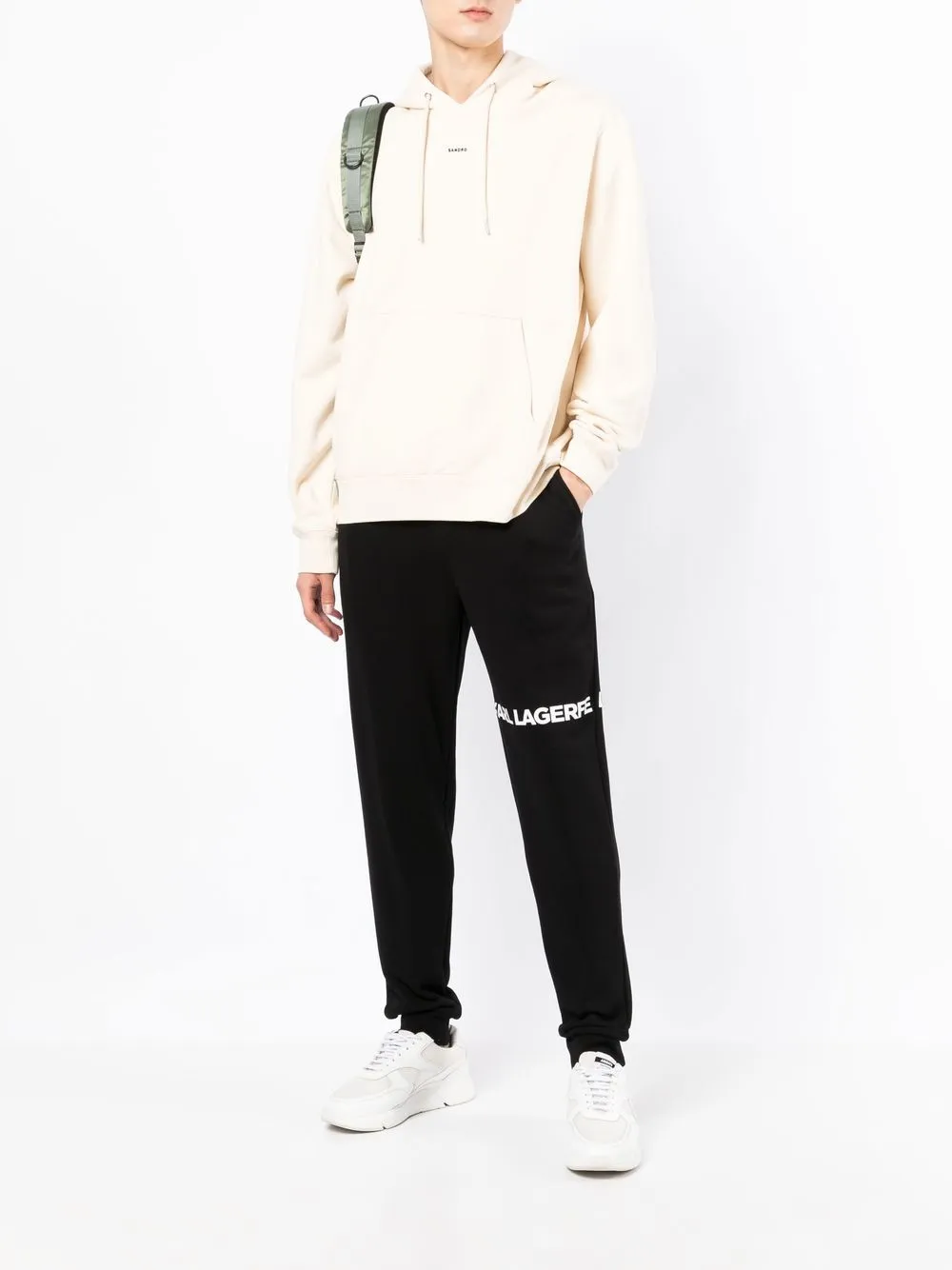 Karl Lagerfeld logo-print track pants | Track Pants | Image 2