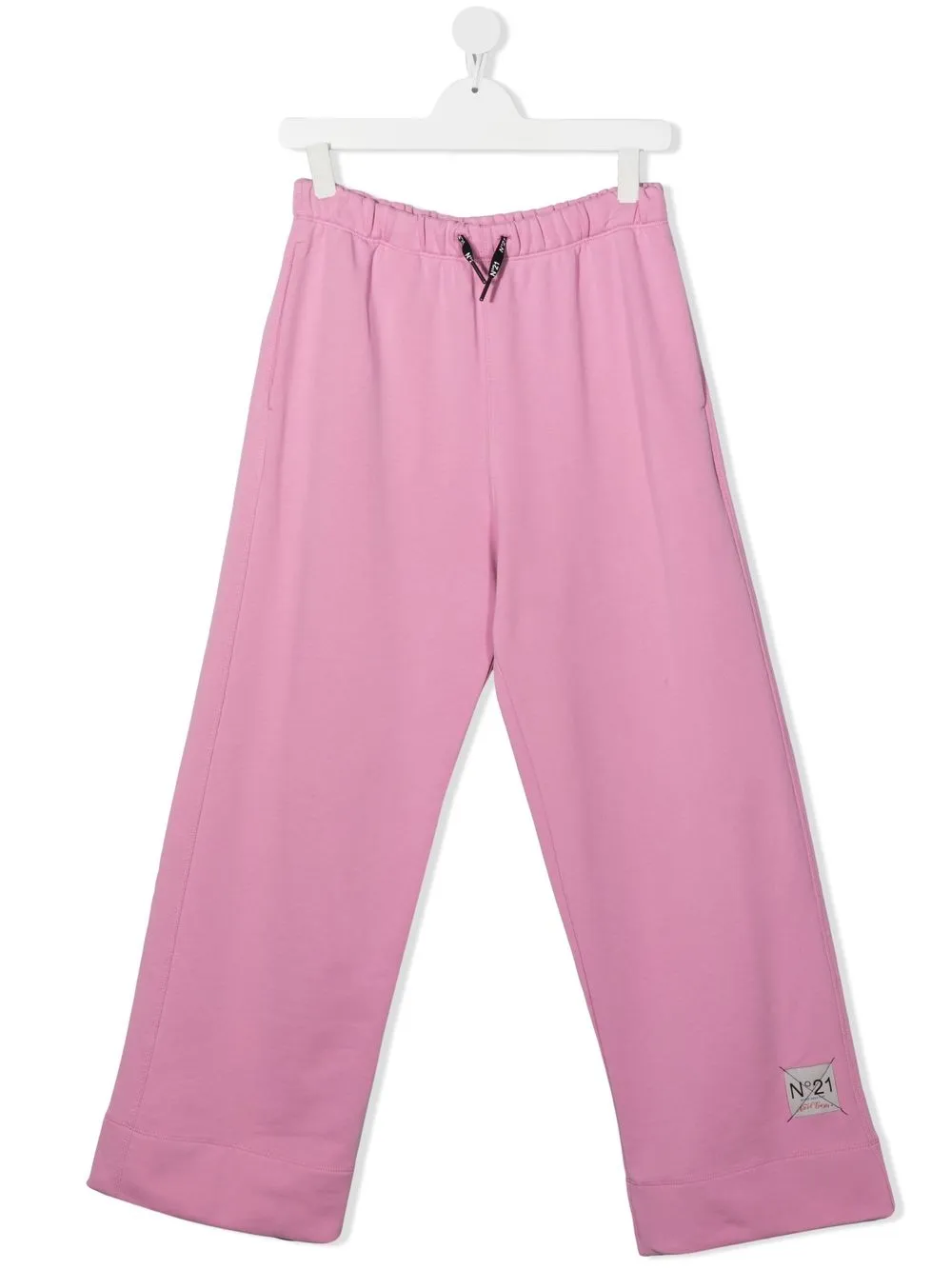 

Nº21 Kids pants con parche del logo - Rosado