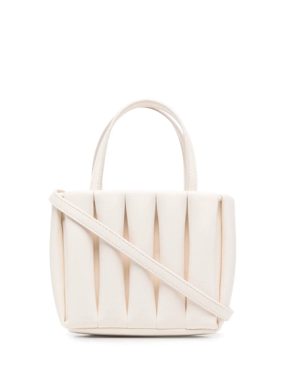 

Themoirè tote Aria - Blanco