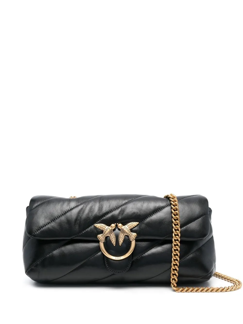 

PINKO bolsa crossbody Love mini - Negro