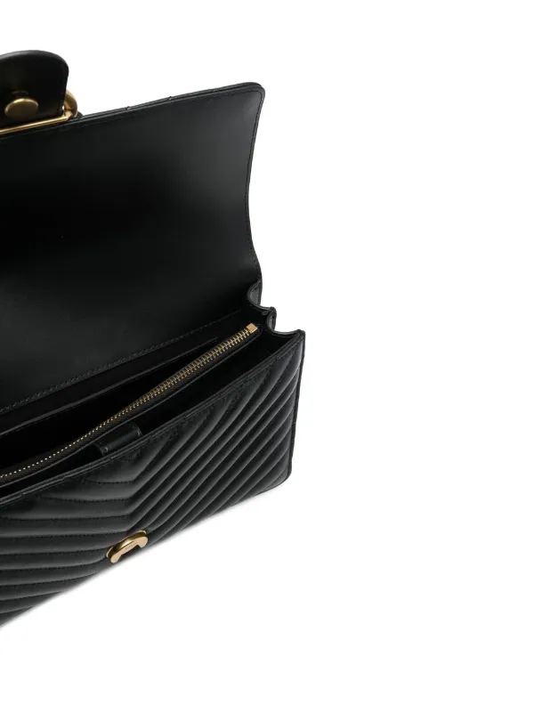 PINKO Love Classic Icon キルティング ショルダーバッグ - Farfetch