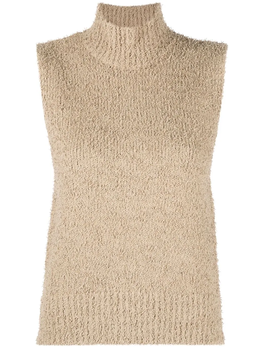 

PINKO brushed effect sleeveless top - Neutrals