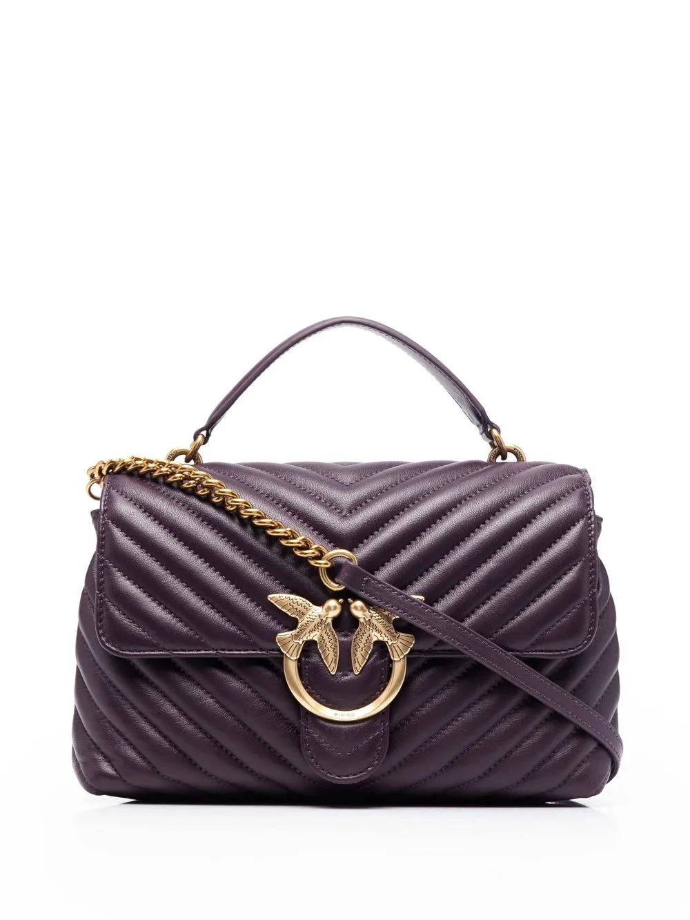 

PINKO Love Lady Puff Bag - Purple