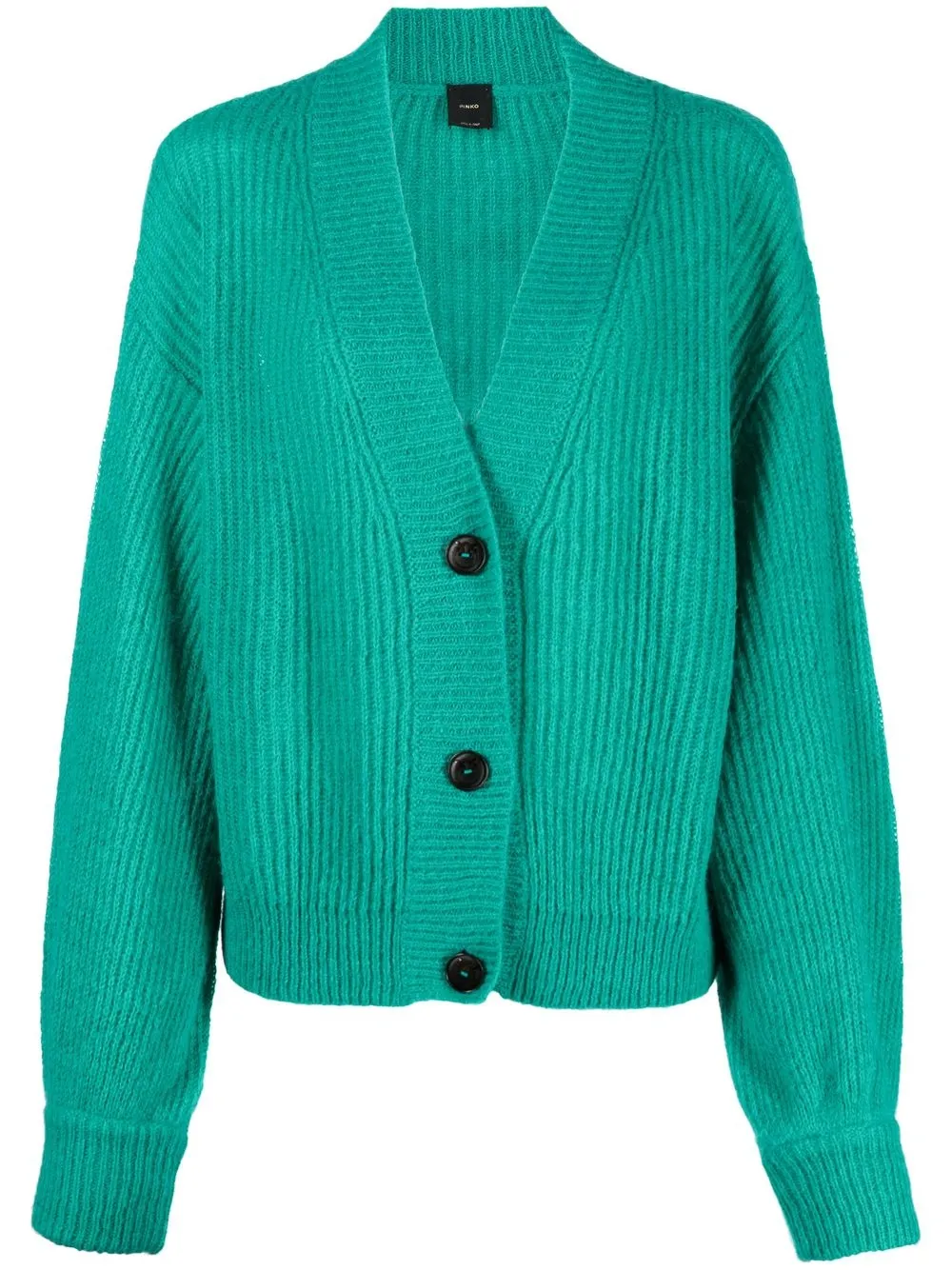 

PINKO rib-knit cardigan - Green