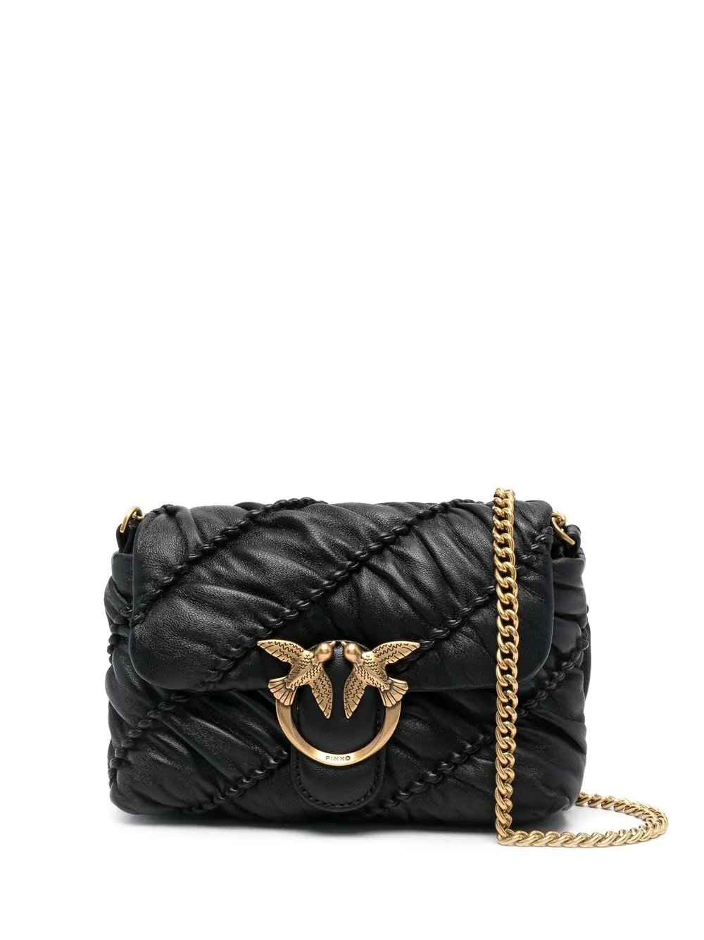 

PINKO bolsa de mano Love - Negro