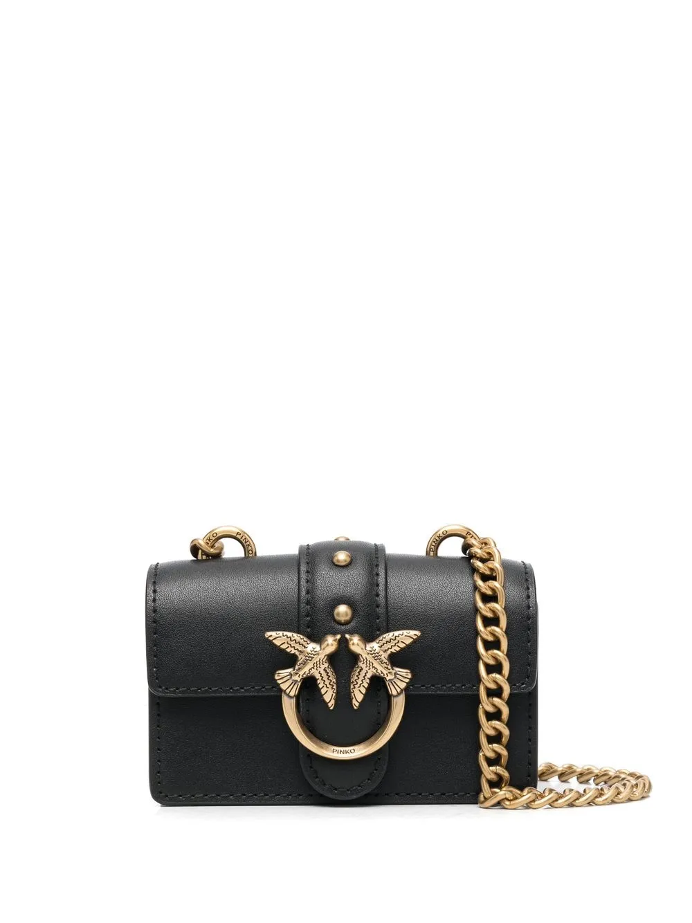PINKO Love Birdsembellished Crossbody Bag Farfetch
