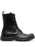 Officine Creative Pallet leather ankle boots - Black