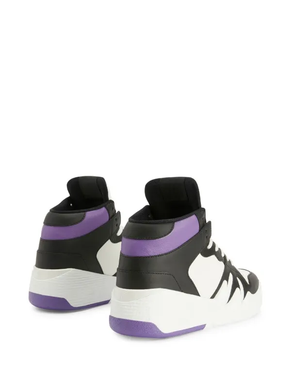 Giuseppe Zanotti Talon high-top Sneakers | Purple | FARFETCH display picture 2