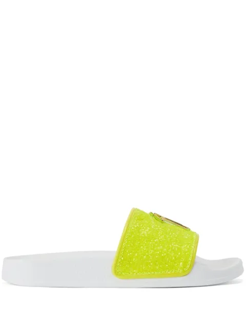 Giuseppe Zanotti Brett glitter slides