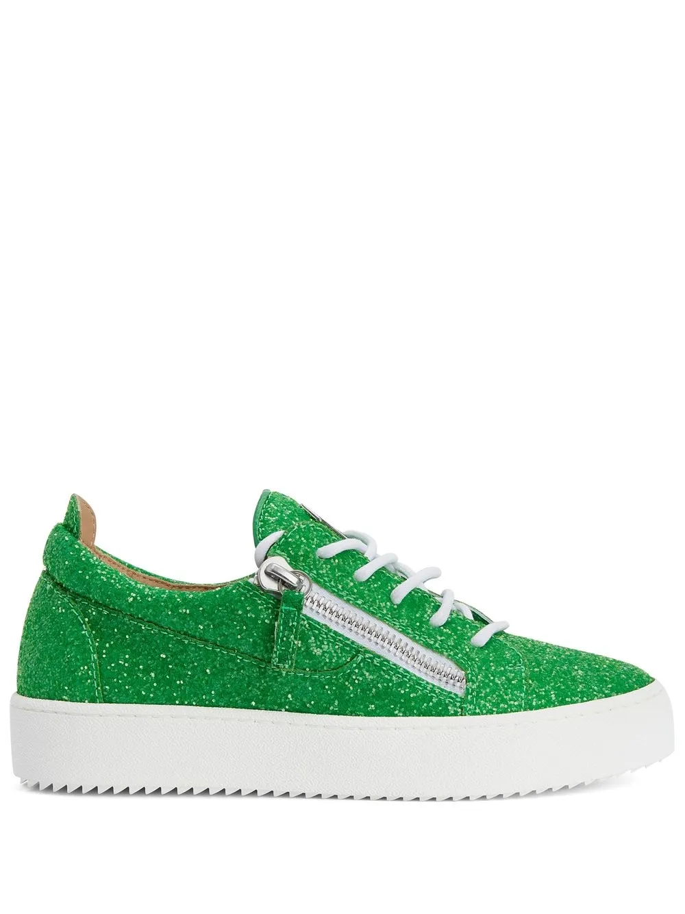 Image 1 of Giuseppe Zanotti Frankie glitter low-top sneakers