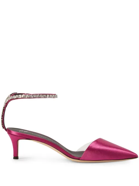 Giuseppe Zanotti escarpins Xenya à ornements en cristal