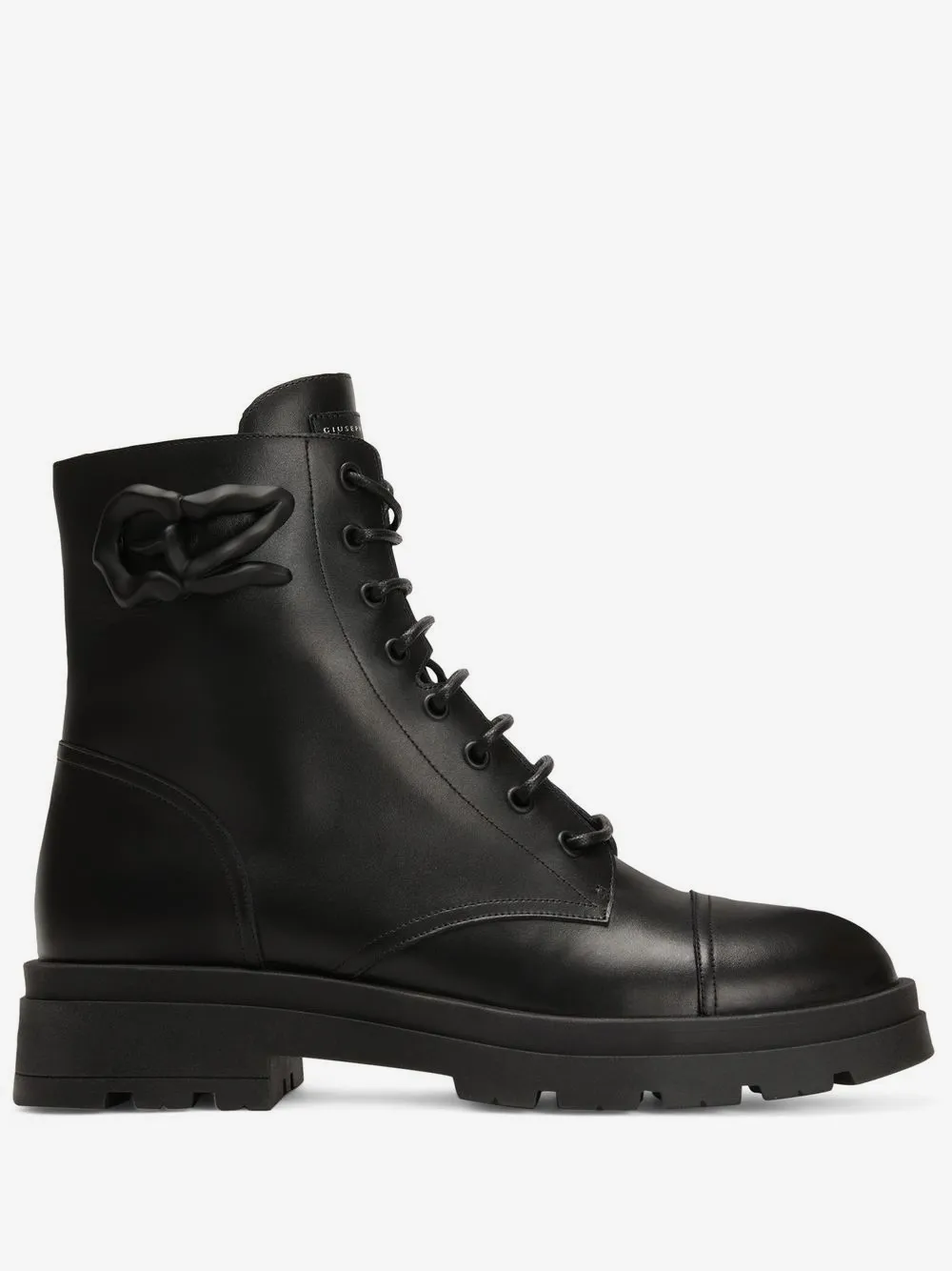 Giuseppe Zanotti Harlock Zalì combat boots | Black | Image 1