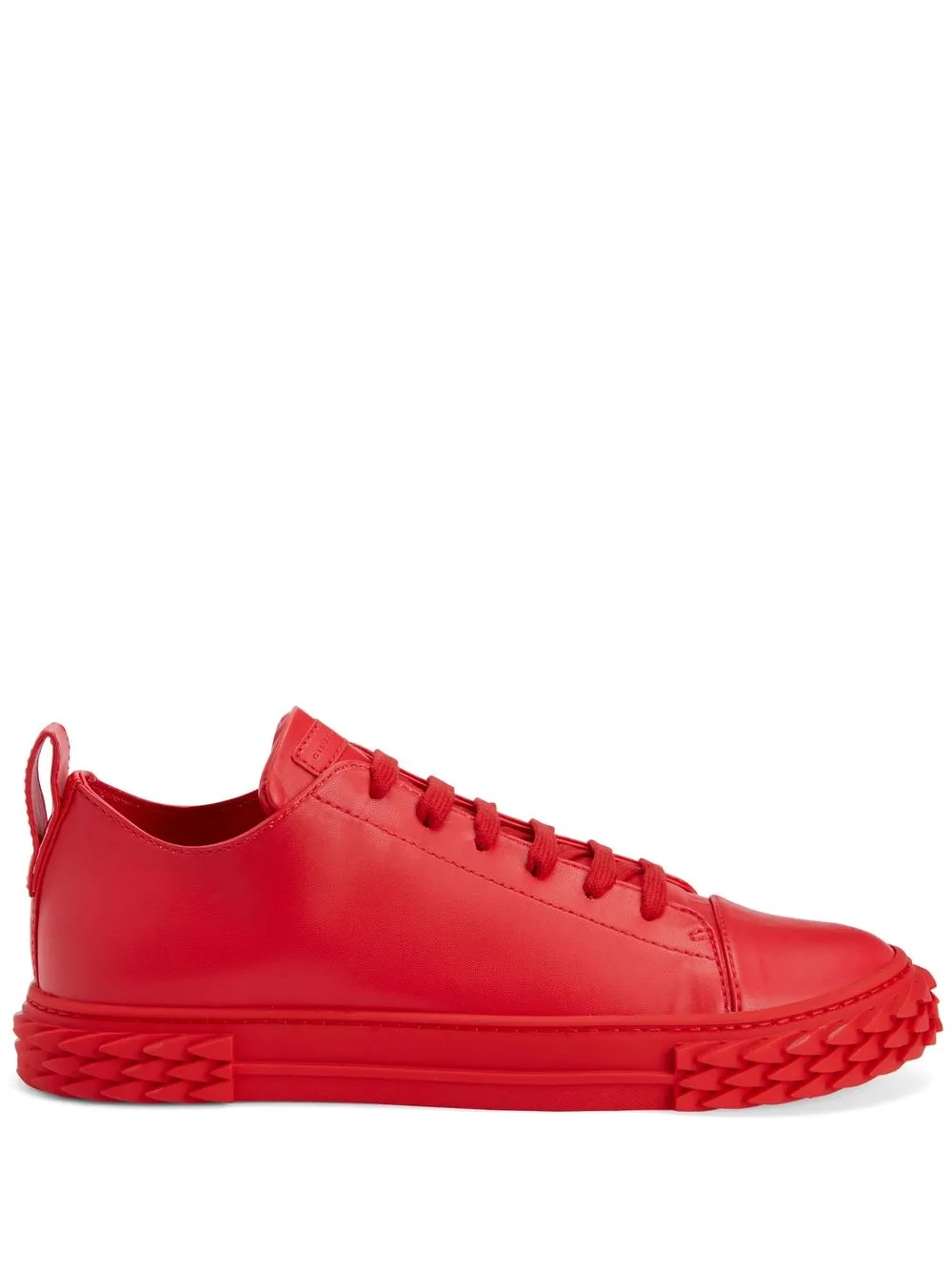 

Giuseppe Zanotti tenis Ecoblabber con suela texturizada - Rojo