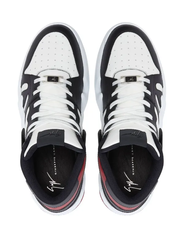 Giuseppe Zanotti Talon high-top Sneakers Red FARFETCH BE