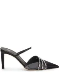 Giuseppe Zanotti 85mm Audrine mules - Black